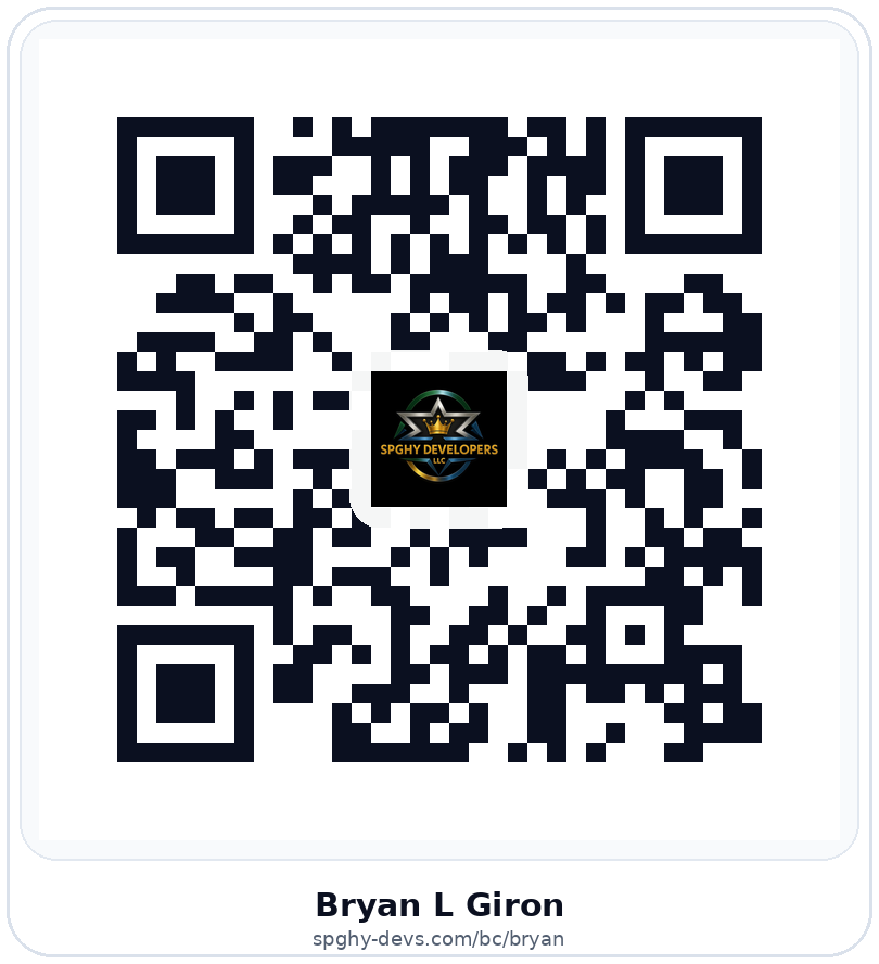 QR code for Bryan L Giron